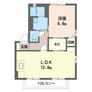 メゾンカトレアBの間取り画像