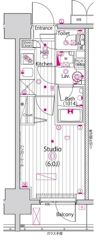 グランド・ガーラ立川の間取り画像
