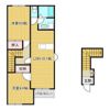 GreenTownⅡの間取り画像