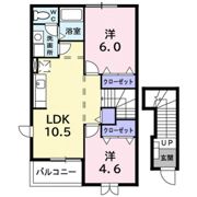マイ・メリーチ吉岡の間取り画像
