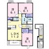 セレーノCの間取り画像