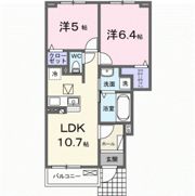 ファインビレBの間取り画像