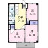 前田ハイツⅡの間取り画像