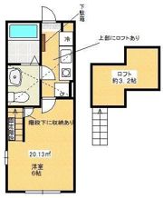 カーサ古淵の間取り画像