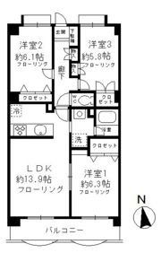 コンフォートヴィラの間取り画像