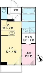 コンフォートSの間取り画像