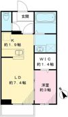 コンフォートSの間取り画像