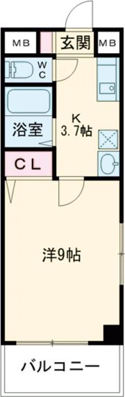 カサ・デリオの間取り画像