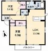 シャーメゾン際波 A棟の間取り画像