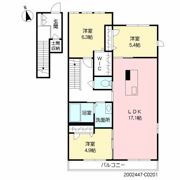 クオーレ西都 C棟の間取り画像