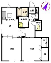 マーチン・ブランシェ C棟の間取り画像