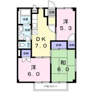 ベルデUⅠの間取り画像