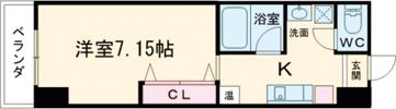 明日香大分駅南の間取り画像