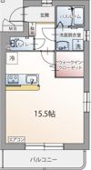 クレールコート堂庭の間取り画像