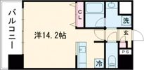 アバンギャルド北御座の間取り画像