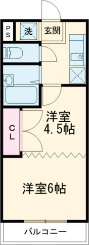 アクアステージ大在の間取り画像