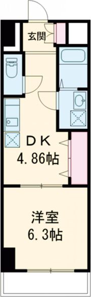 IMASA MORUGEN壱番館の間取り画像