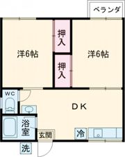 パナシアⅠの間取り画像