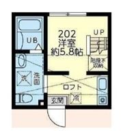ルリカケス東柏ケ谷の間取り画像