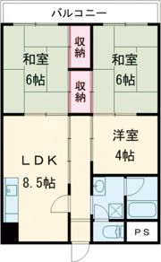 ラフェスタ加西の間取り画像