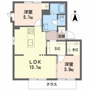 フレグランス御殿場の間取り画像