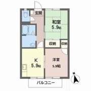 フレグランス白浜の間取り画像