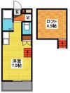MODERN 西山Bの間取り画像