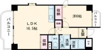 コーポ朝日Vの間取り画像