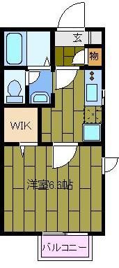 コスモス希望の間取り画像