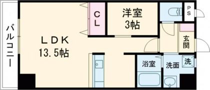 グランディールの間取り画像