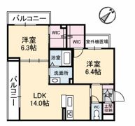 シャーメゾン・プランドールの間取り画像