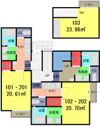 シラソル南鳩ヶ谷の間取り画像