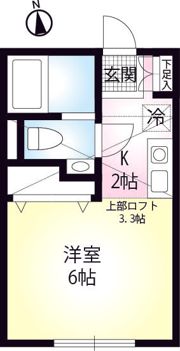 ヴェラハイツ磯子弐番館の間取り画像