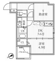 T's Cuore MUSE落合南長崎の間取り画像