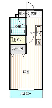 メゾンブルーサルビア11の間取り画像