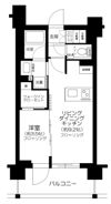 クリオラベルヴィ市ヶ谷の間取り画像