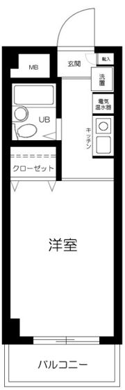 クレアパーク野方の間取り画像