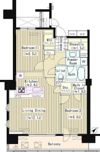 PRIME URBAN 東中野 COURTの間取り画像