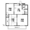 カターラヴィレッヂⅠの間取り画像