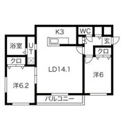 COLORE(コローレ) SW.KIKUSUIの間取り画像