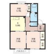 フォンターナ・いずみの間取り画像