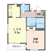 カームハイツの間取り画像