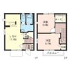 メゾン東の間取り画像