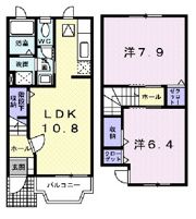 プリムローズ東野の間取り画像