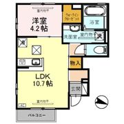 Appease(ｱﾋﾟｰｽﾞ)の間取り画像