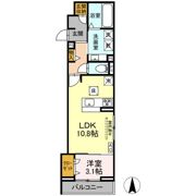 ルヴィータ剣町の間取り画像