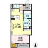 ルヴィータ剣町の間取り画像
