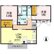 シエル ブルーの間取り画像