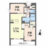 シャーメゾンガーデンズ幸町の間取り画像
