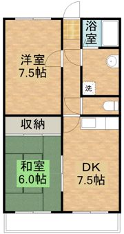 サイレントマンションの間取り画像